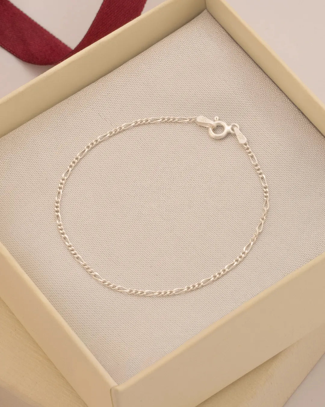 Pulsera 3x1 1.4mm 16cm - Orux plata ley 925 - foto 1