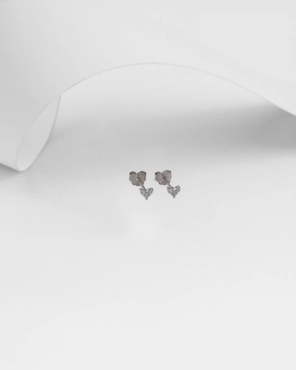 Arete Topo Heart 2x3mm - Orux plata ley 925 - foto 2