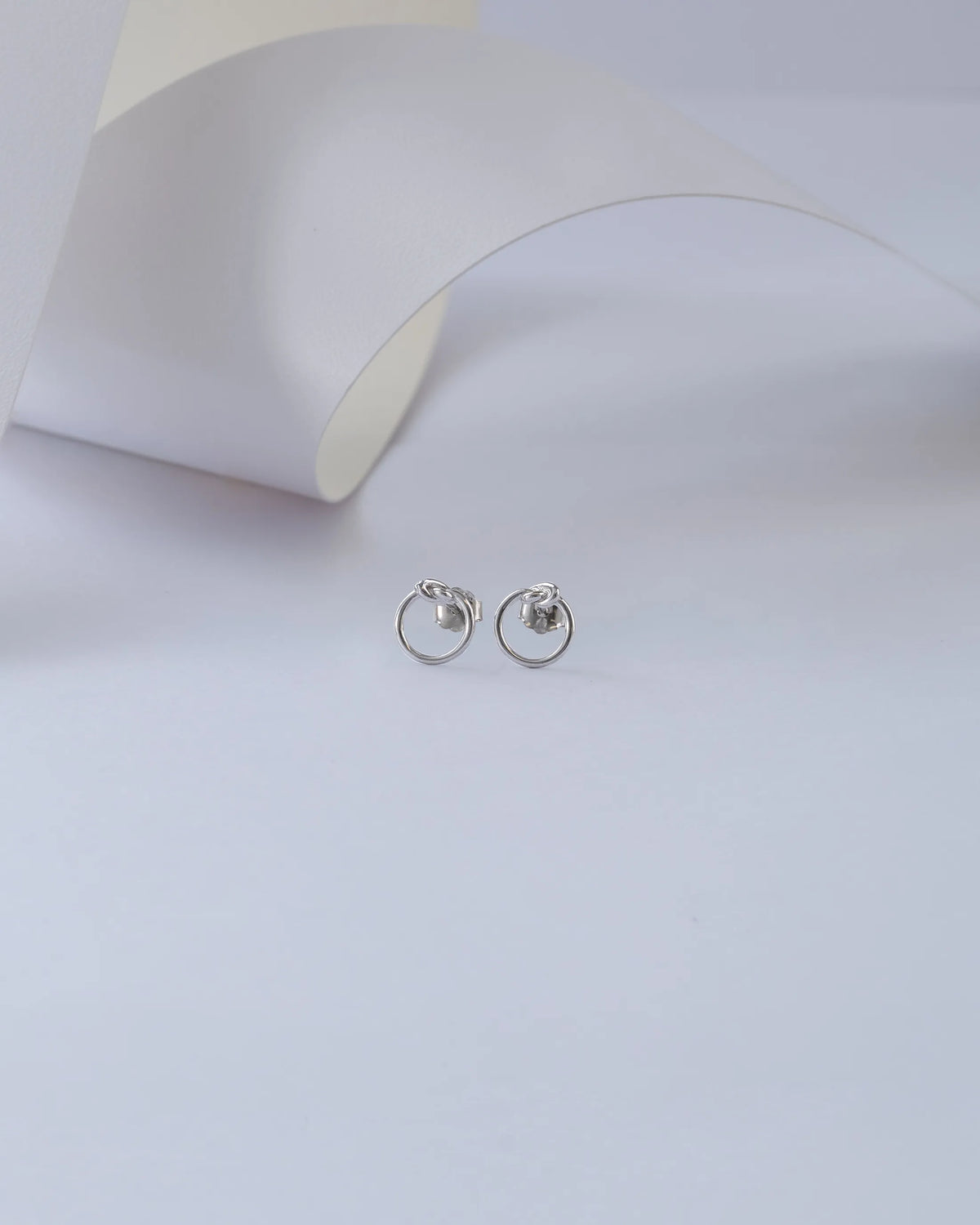 Arete Facet Hoop 7mm - Orux plata ley 925 - foto 3