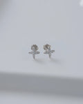 Arete Cruz Shine 6.7mm - Orux plata ley 925 - foto 1