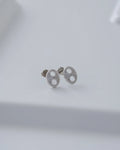 Arete Glam 8.6mm - Orux plata ley 925 - foto 1