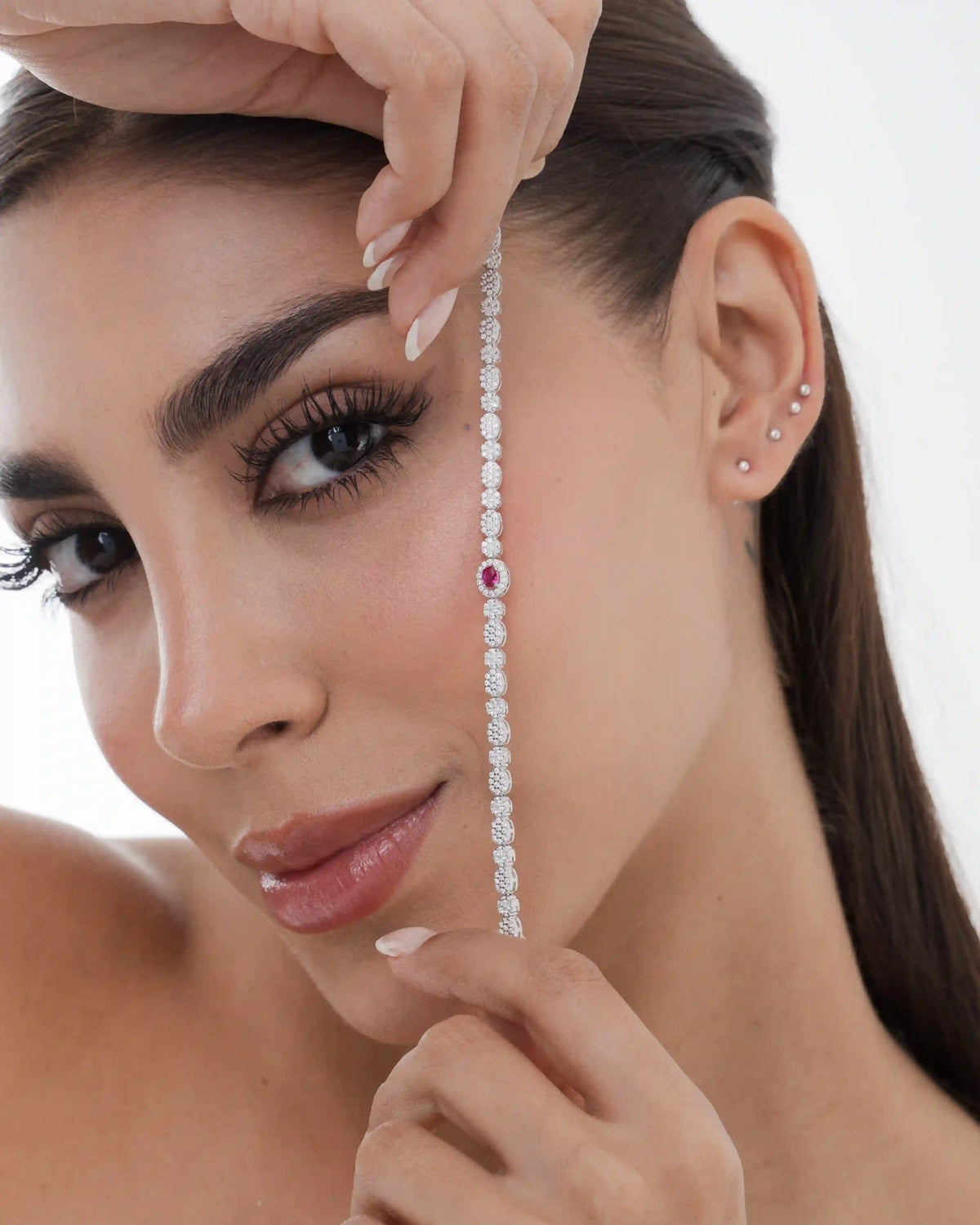 Pulsera Deluxe Pink 15cm - Orux plata ley 925 - foto 2
