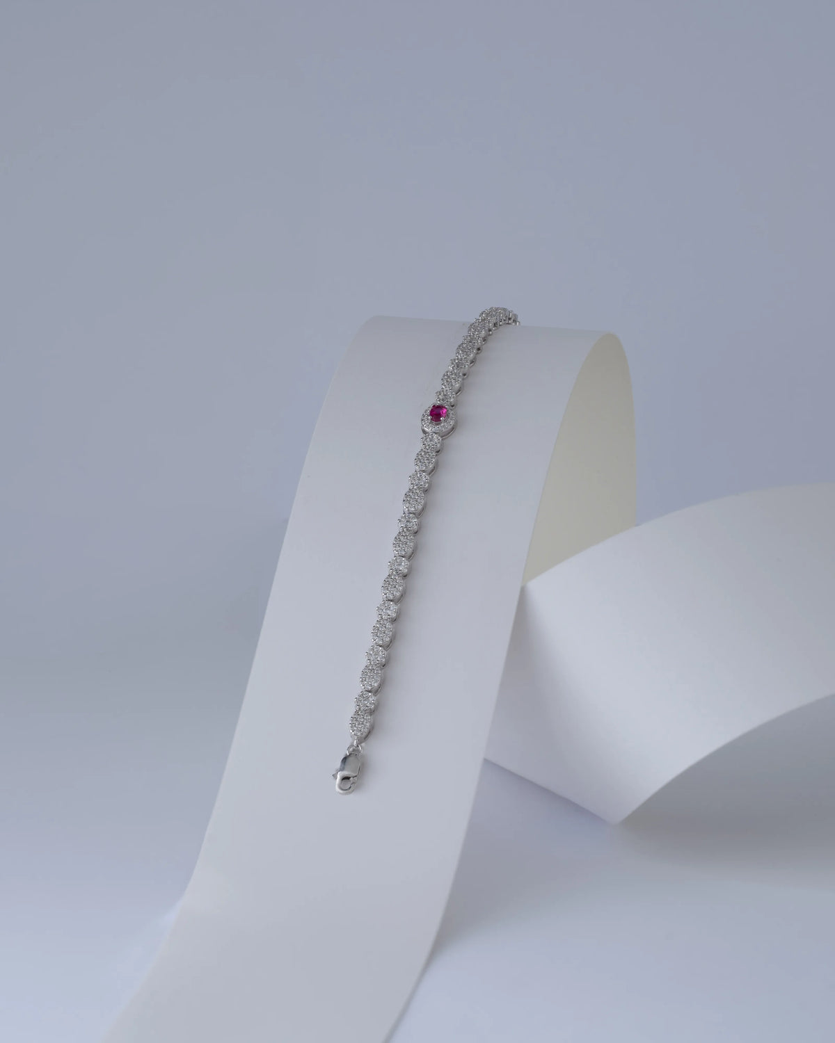 Pulsera Deluxe Pink 15cm - Orux plata ley 925 - foto 4