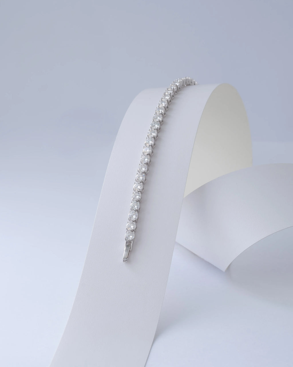 Pulsera Tennis 5 mm 17 cm plata ley 925 Orux