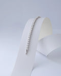 Pulsera Tennis 5 mm 17 cm plata ley 925 Orux