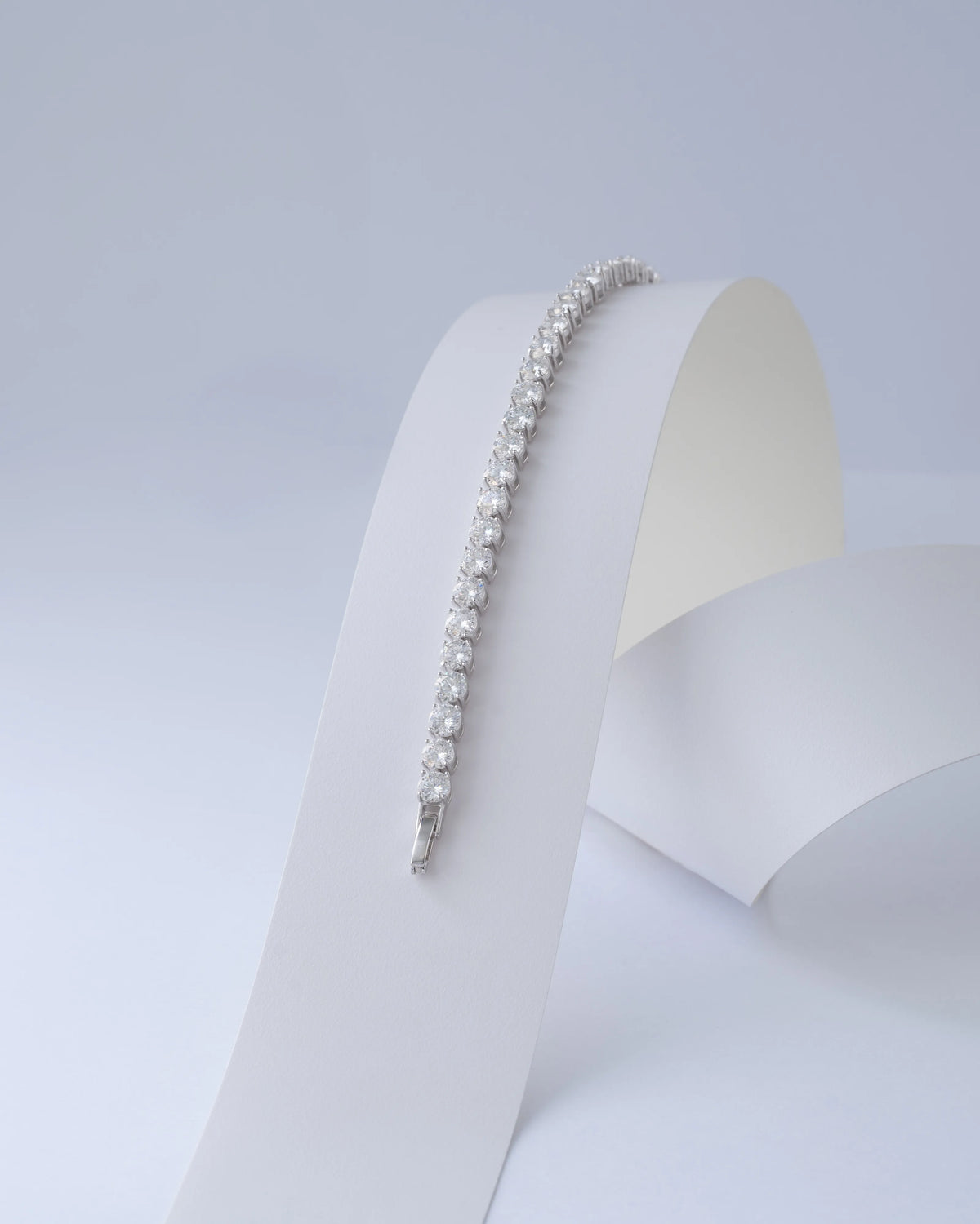 Pulsera Tennis 5 mm 17 cm plata ley 925 Orux