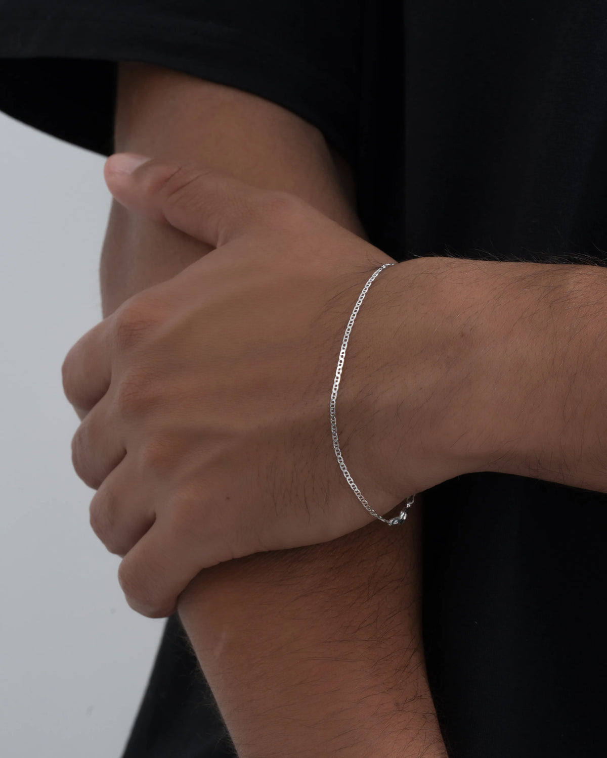 Pulsera Marine 1.5mm 19.5cm - Orux plata ley 925 - foto 2