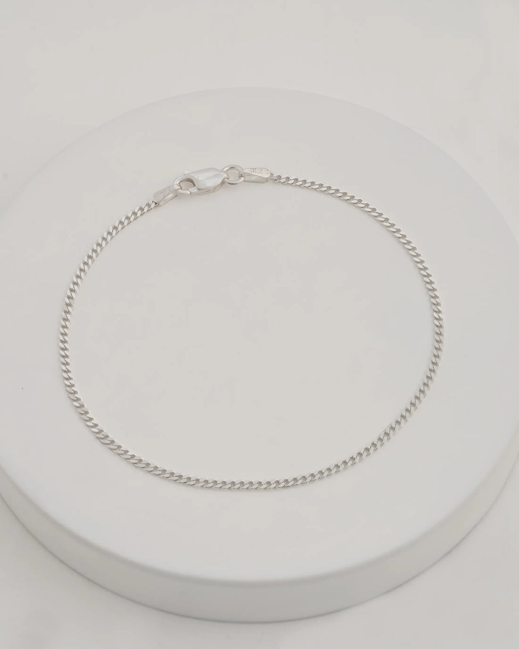 Pulsera Cubana 1.9mm 19.5cm - Orux plata ley 925 - foto 2